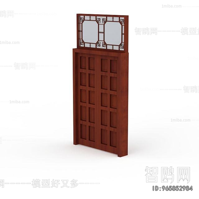 New Chinese Style Double Door