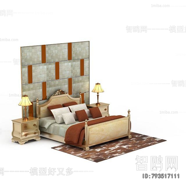 European Style Double Bed