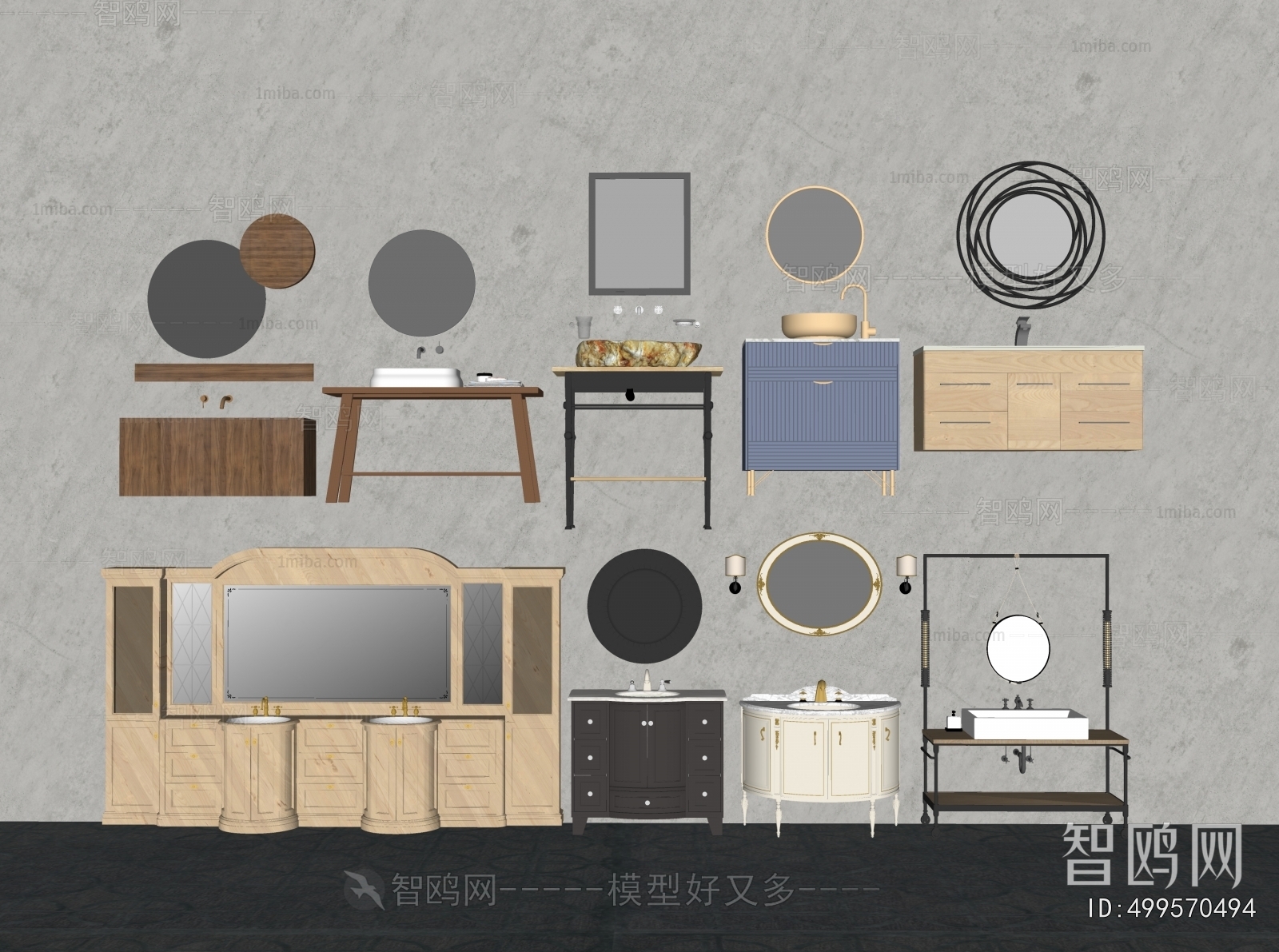 Modern Bathroom Cabinet