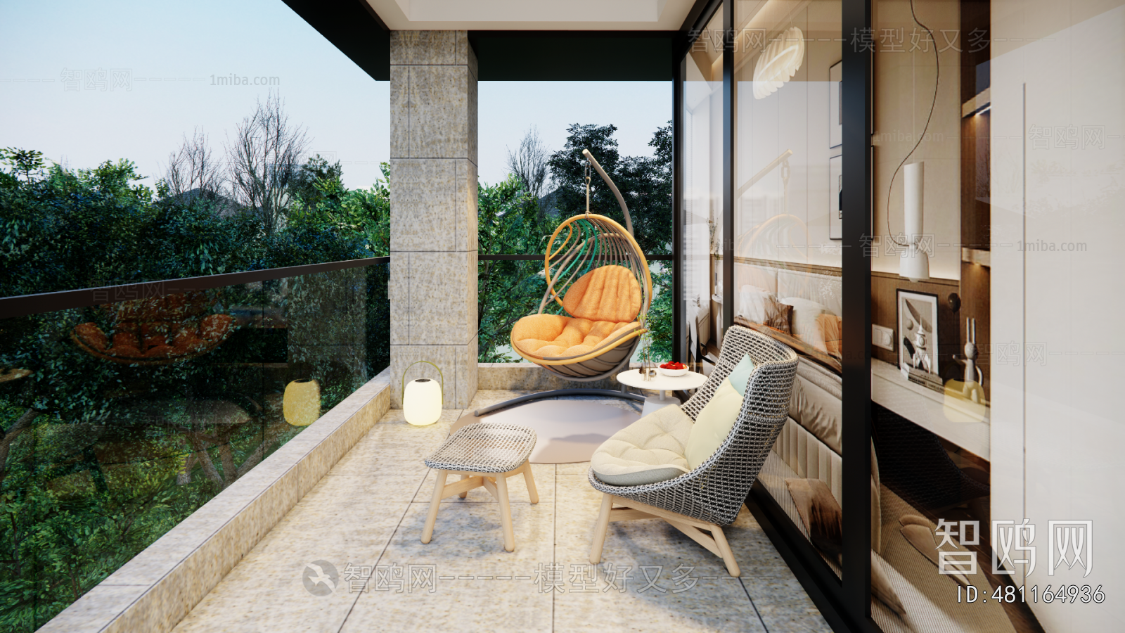 Modern Leisure Balcony
