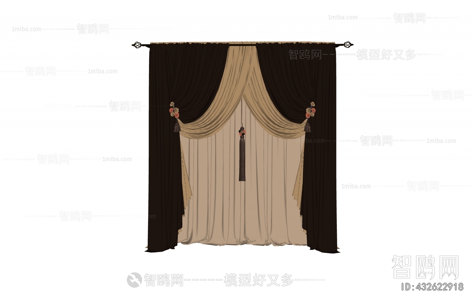 New Chinese Style The Curtain