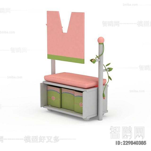 Modern Stool For Changing Shoes