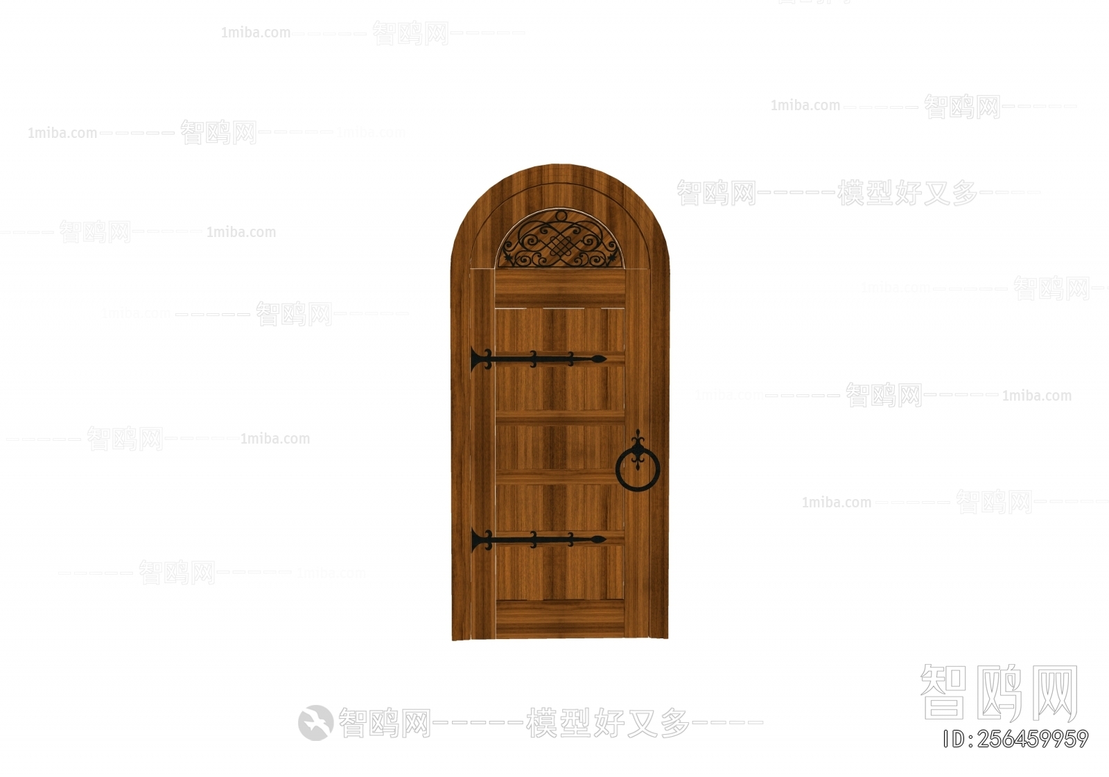 Retro Style Single Door