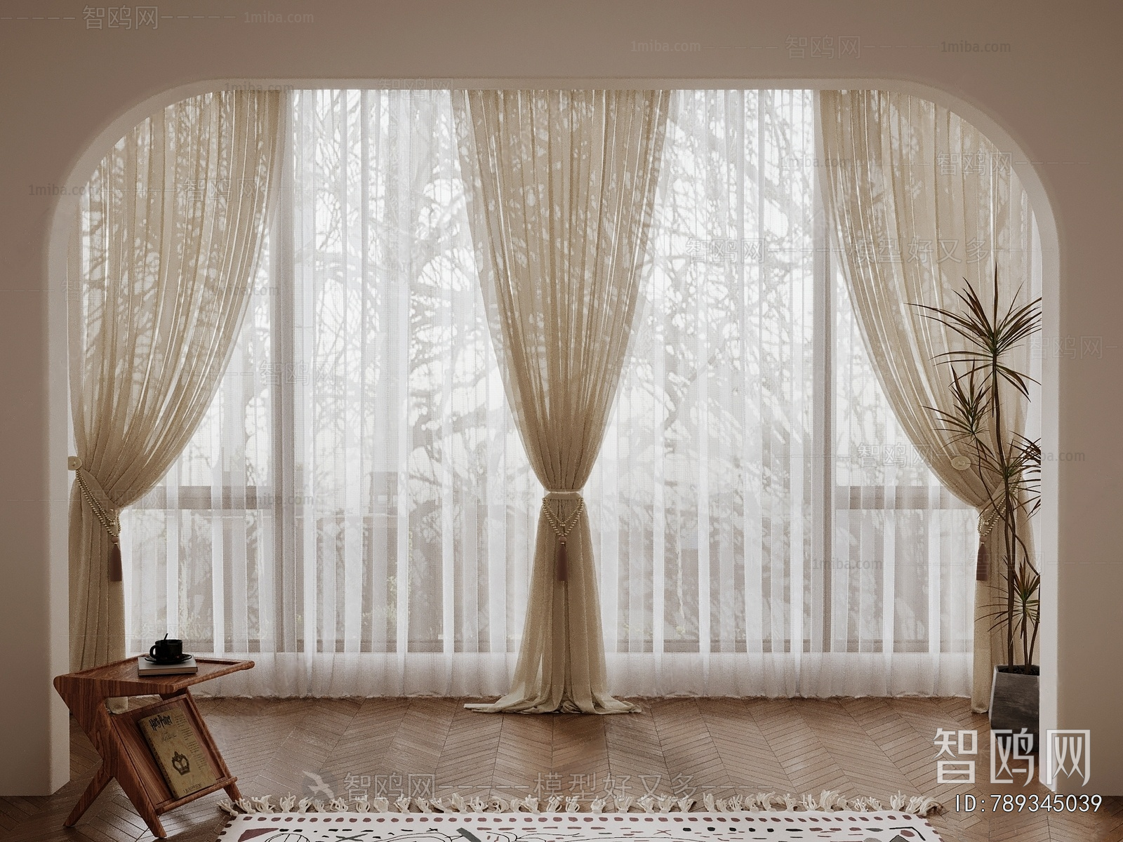Modern The Curtain