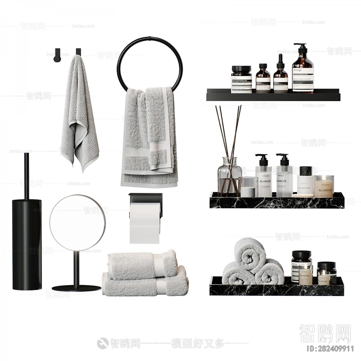 Modern Bathroom Set
