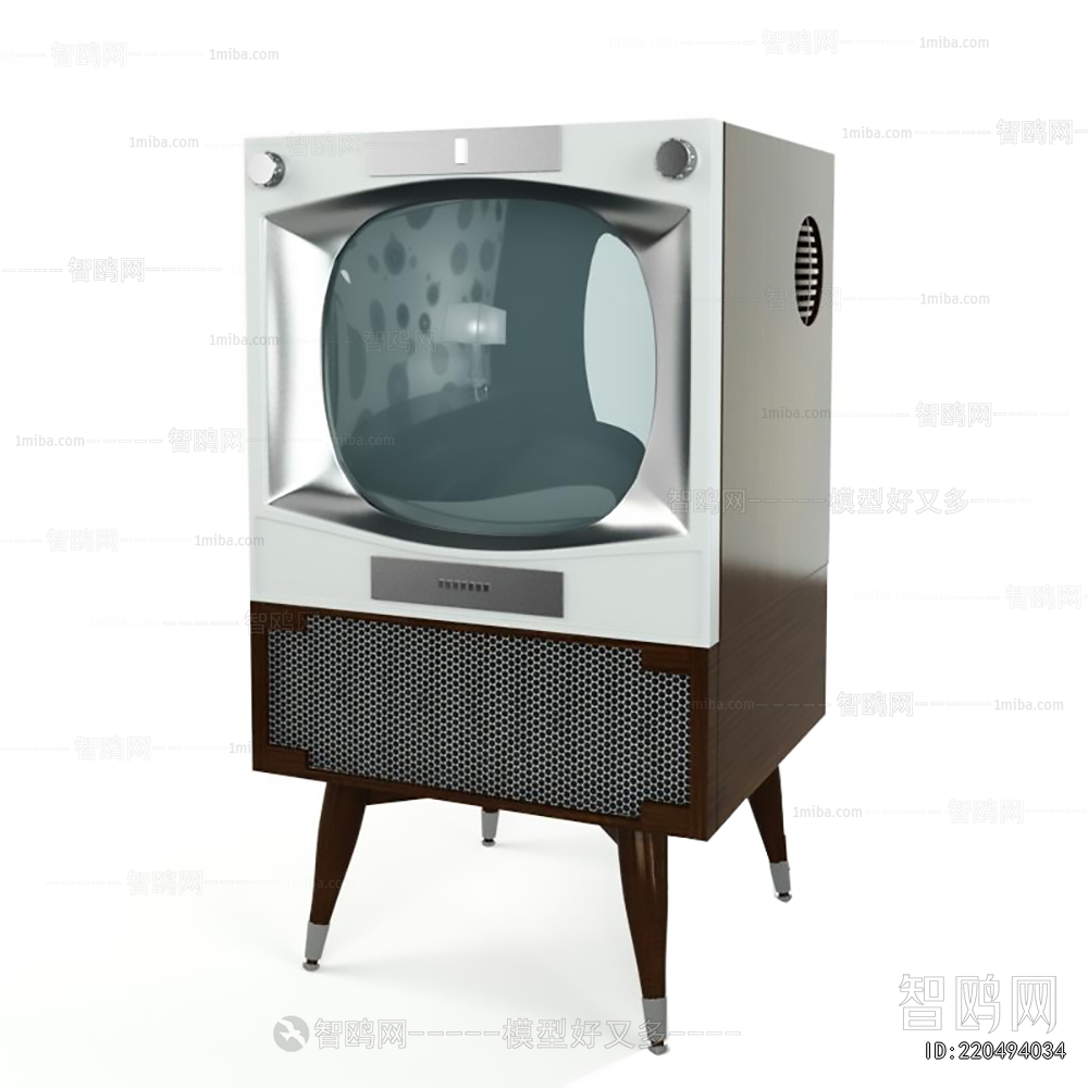 Retro Style TV Set