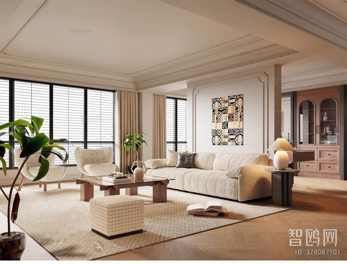 French Style A Living Room