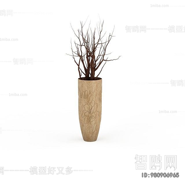 Modern Dried Branch