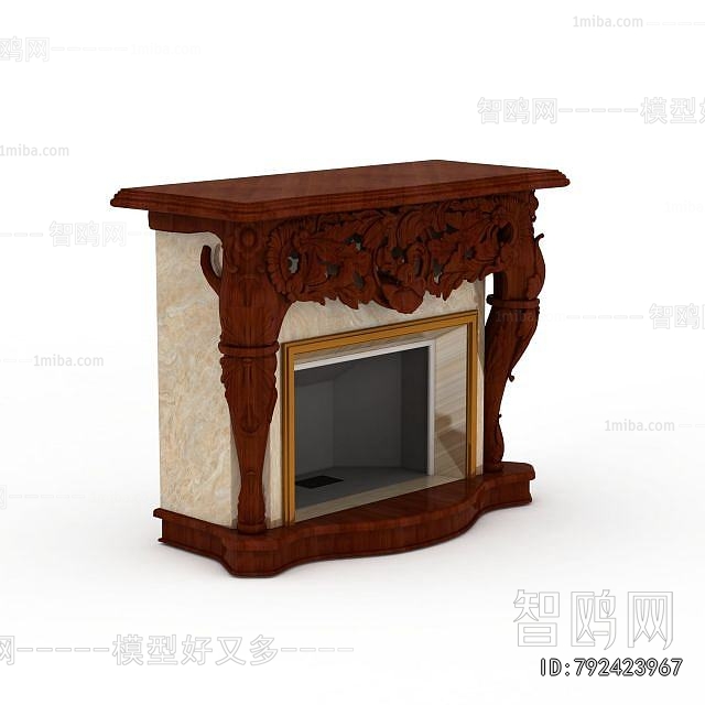 European Style Fireplace