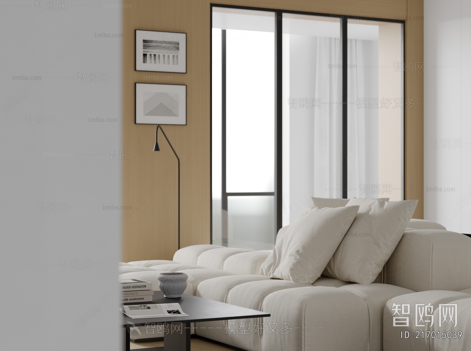 Modern Multi Person Sofa