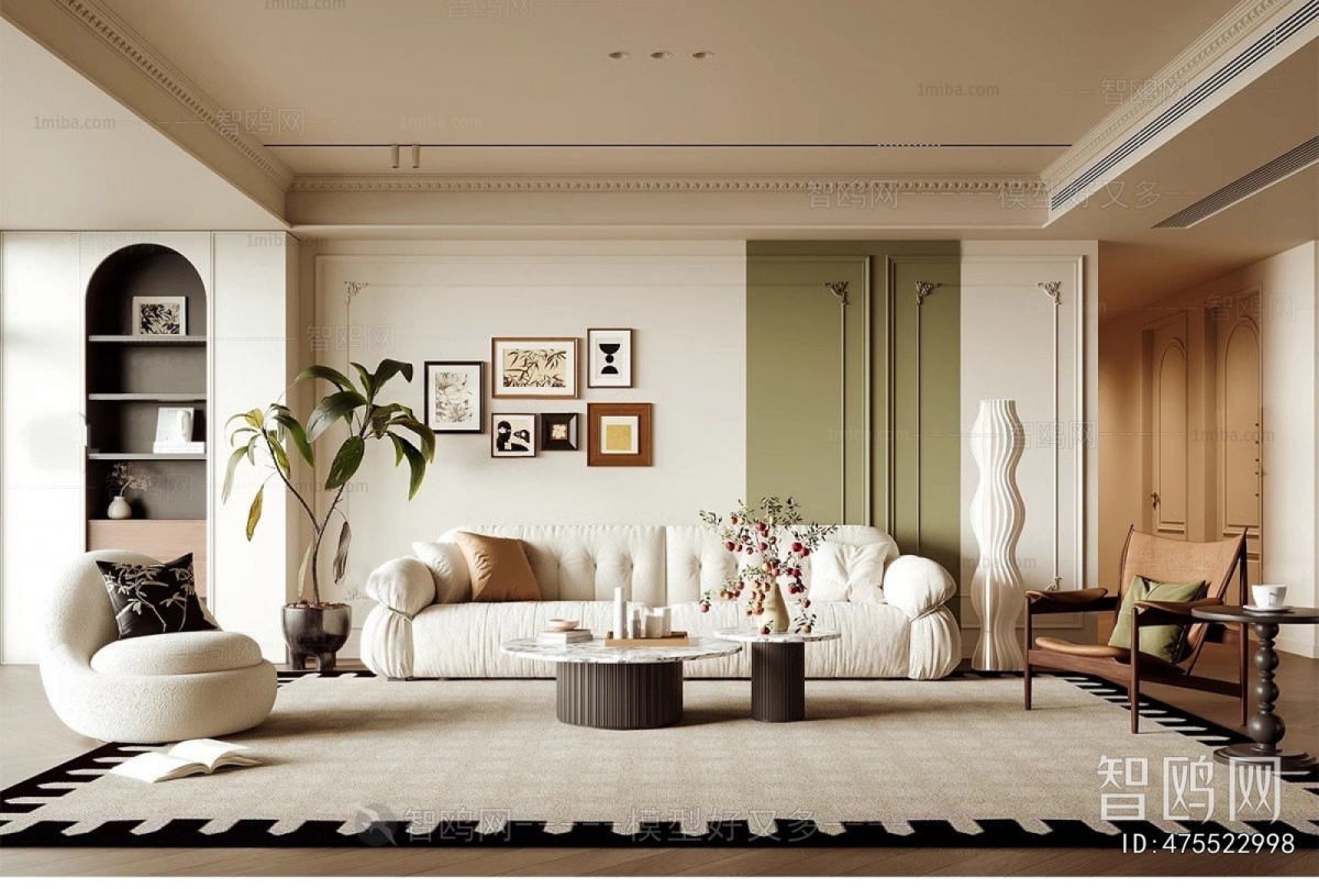 French Style A Living Room