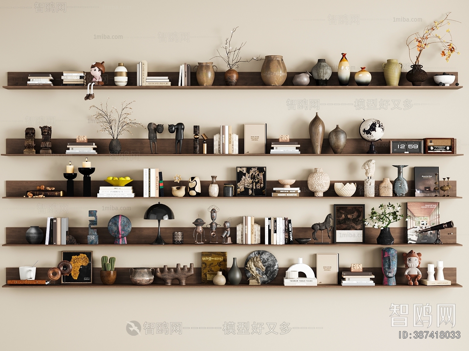 Wabi-sabi Style Decorative Set