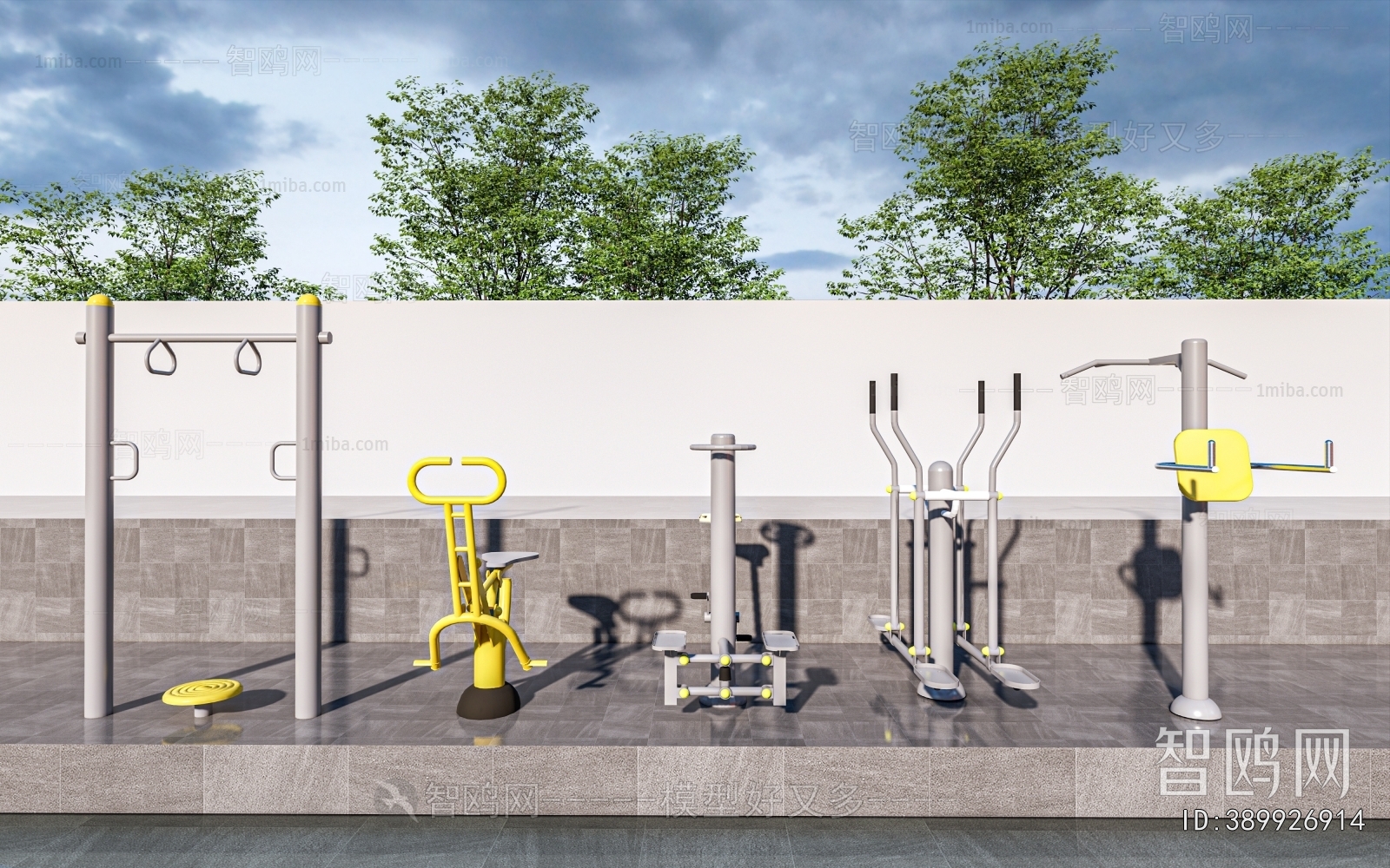 Modern Fitness Equipment