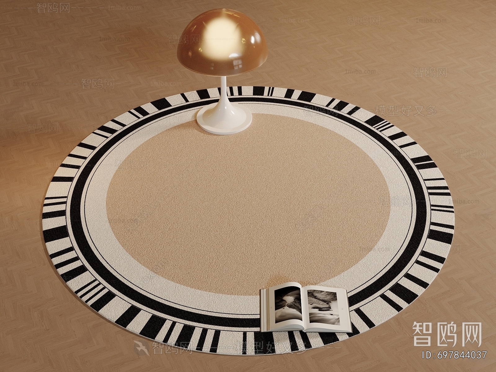 Modern Circular Carpet