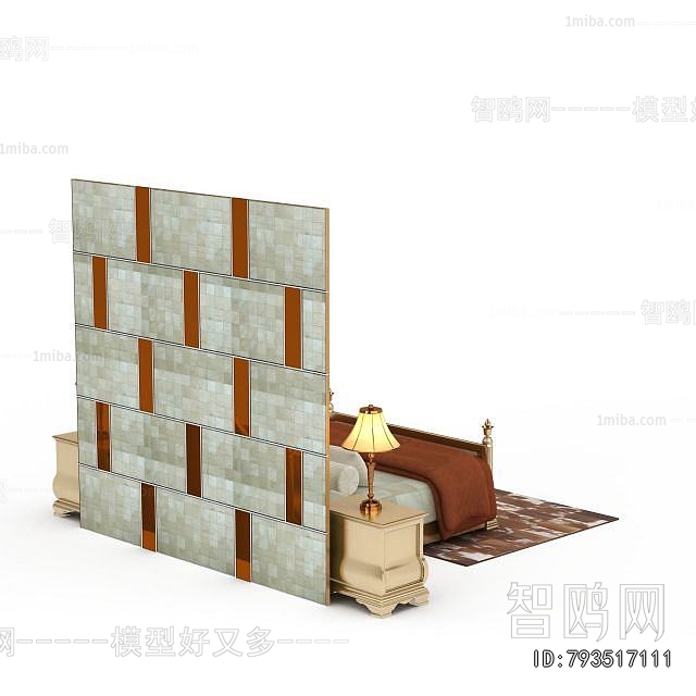 European Style Double Bed