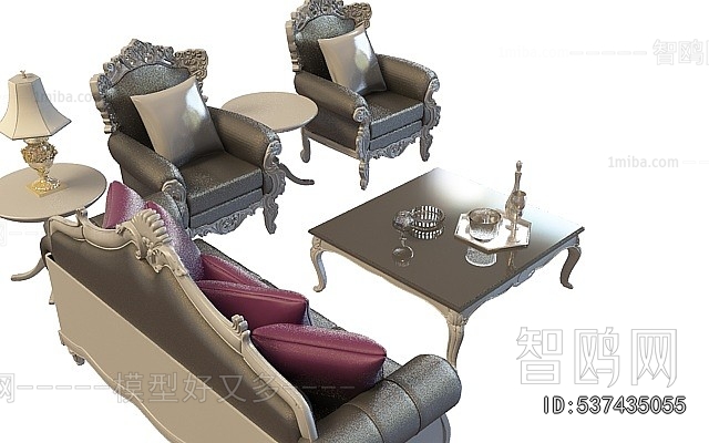 European Style Sofa Combination