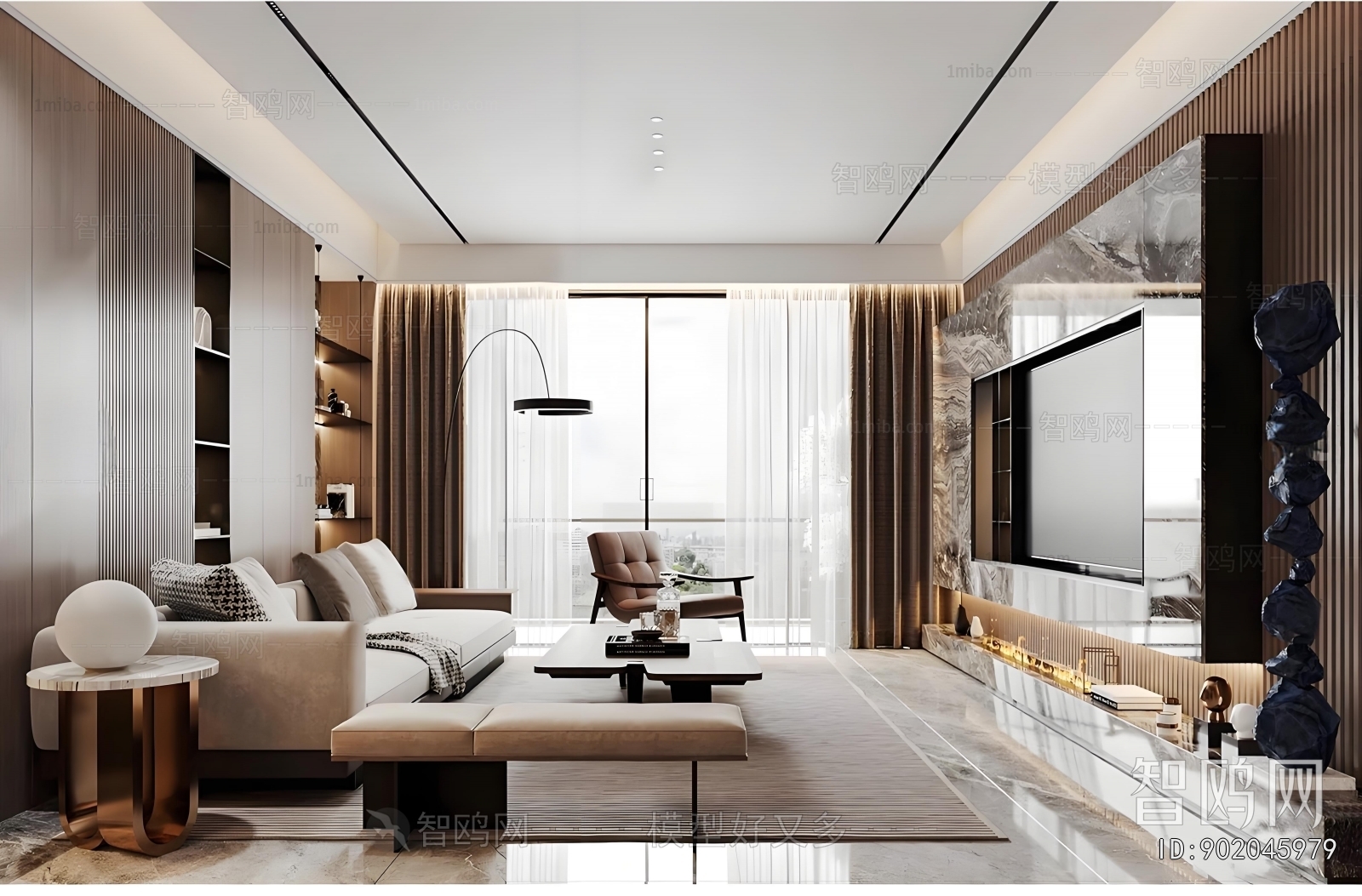 Modern A Living Room