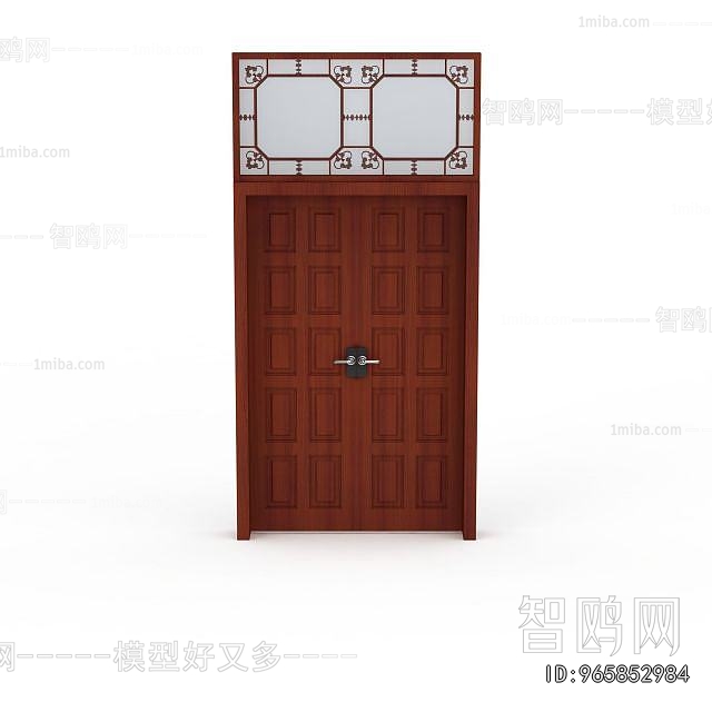 New Chinese Style Double Door