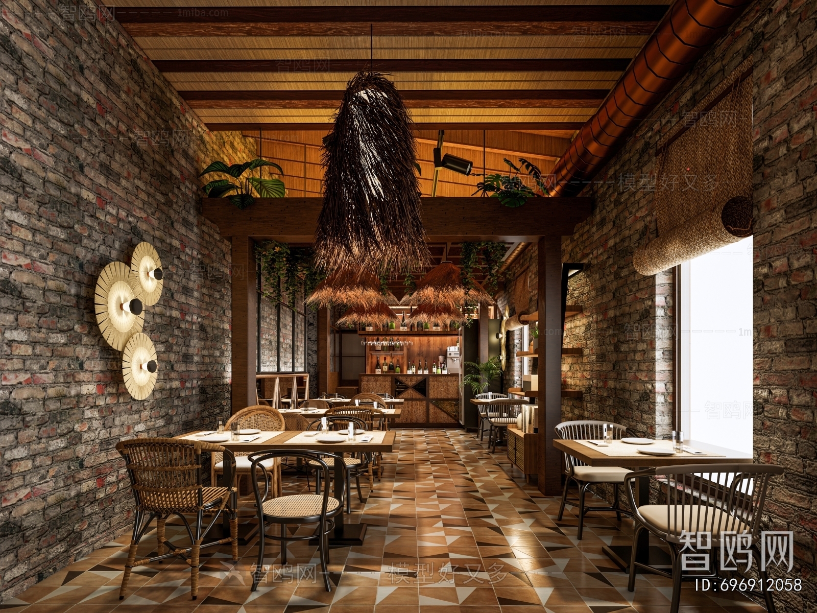 Wabi-sabi Style Restaurant