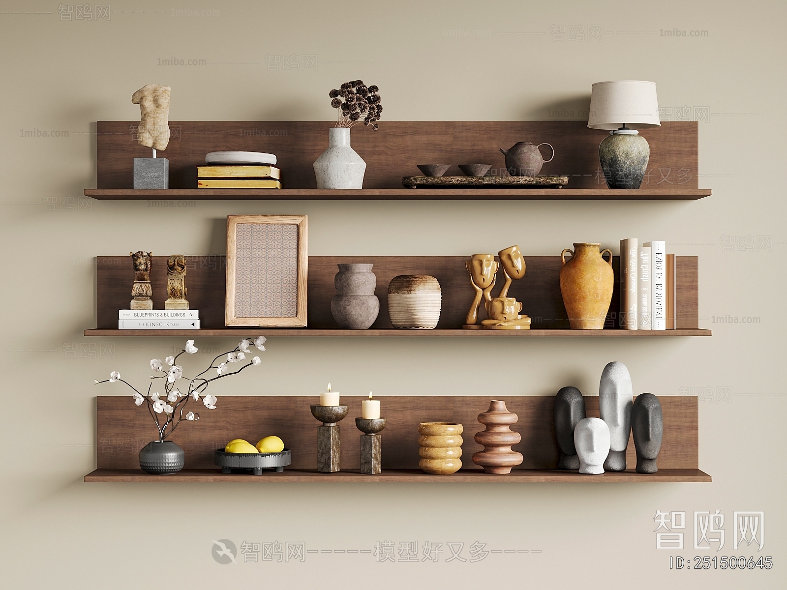 Wabi-sabi Style Decorative Set