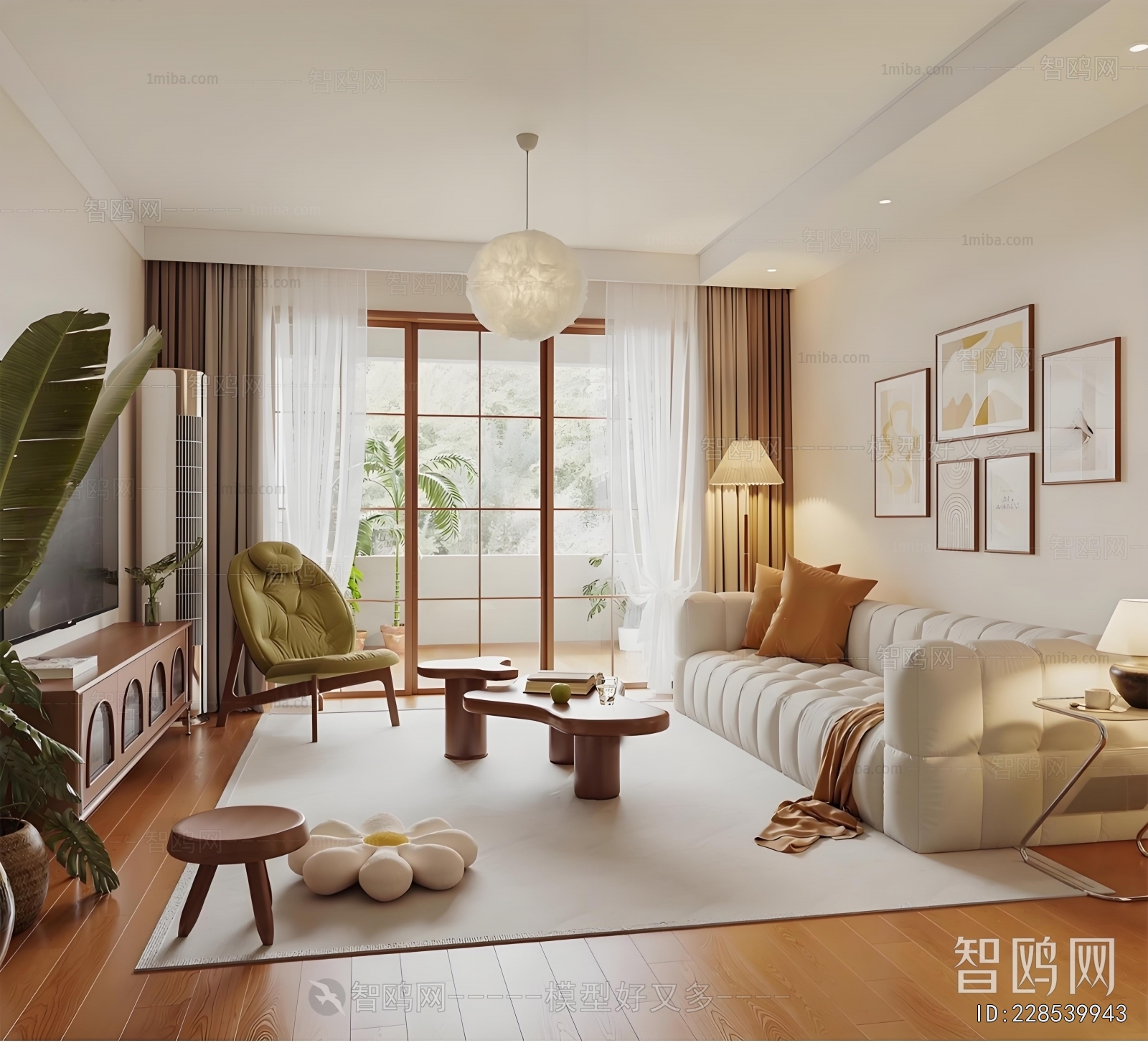 Nordic Style A Living Room