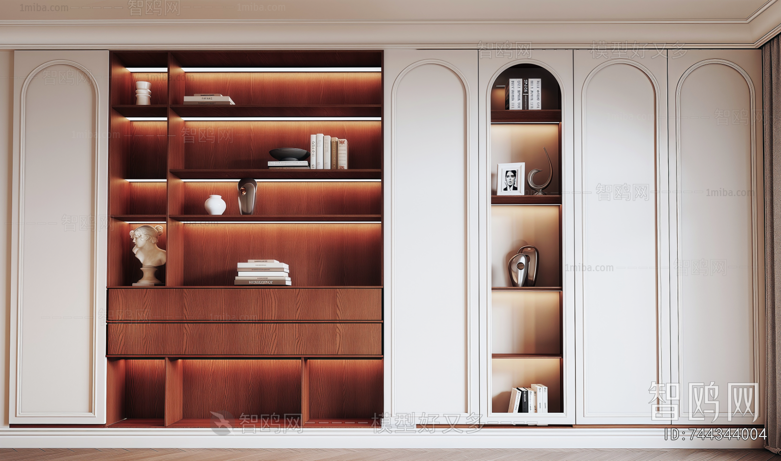 French Style Bookcase