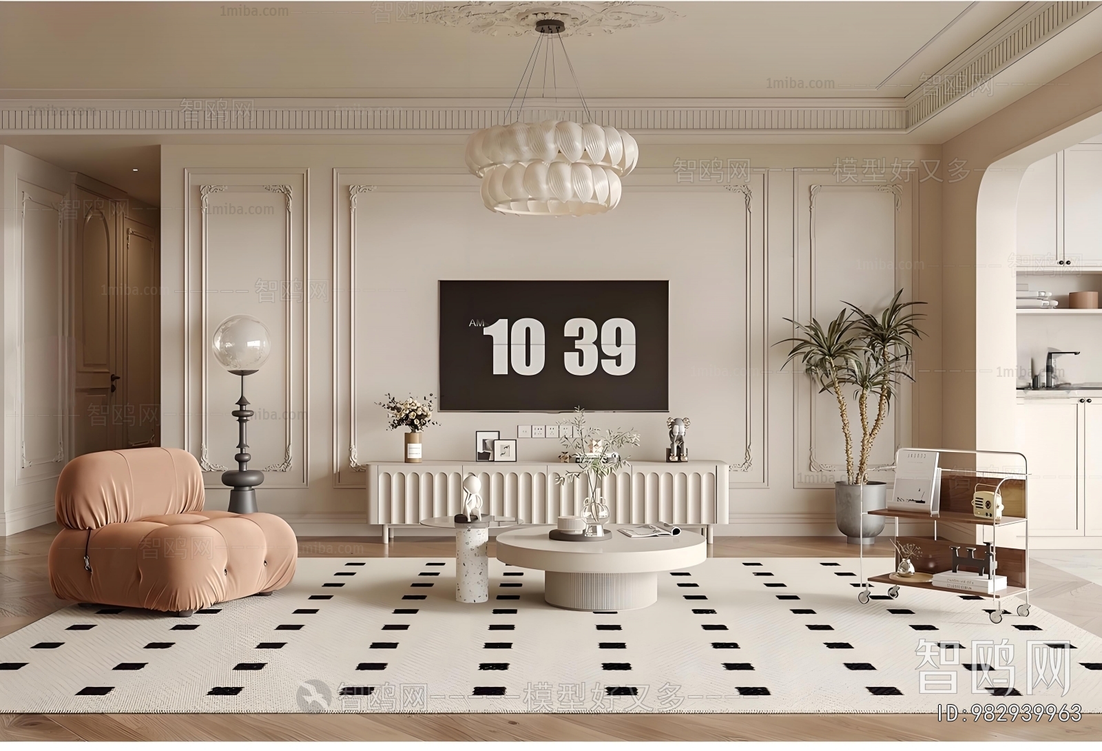 French Style A Living Room