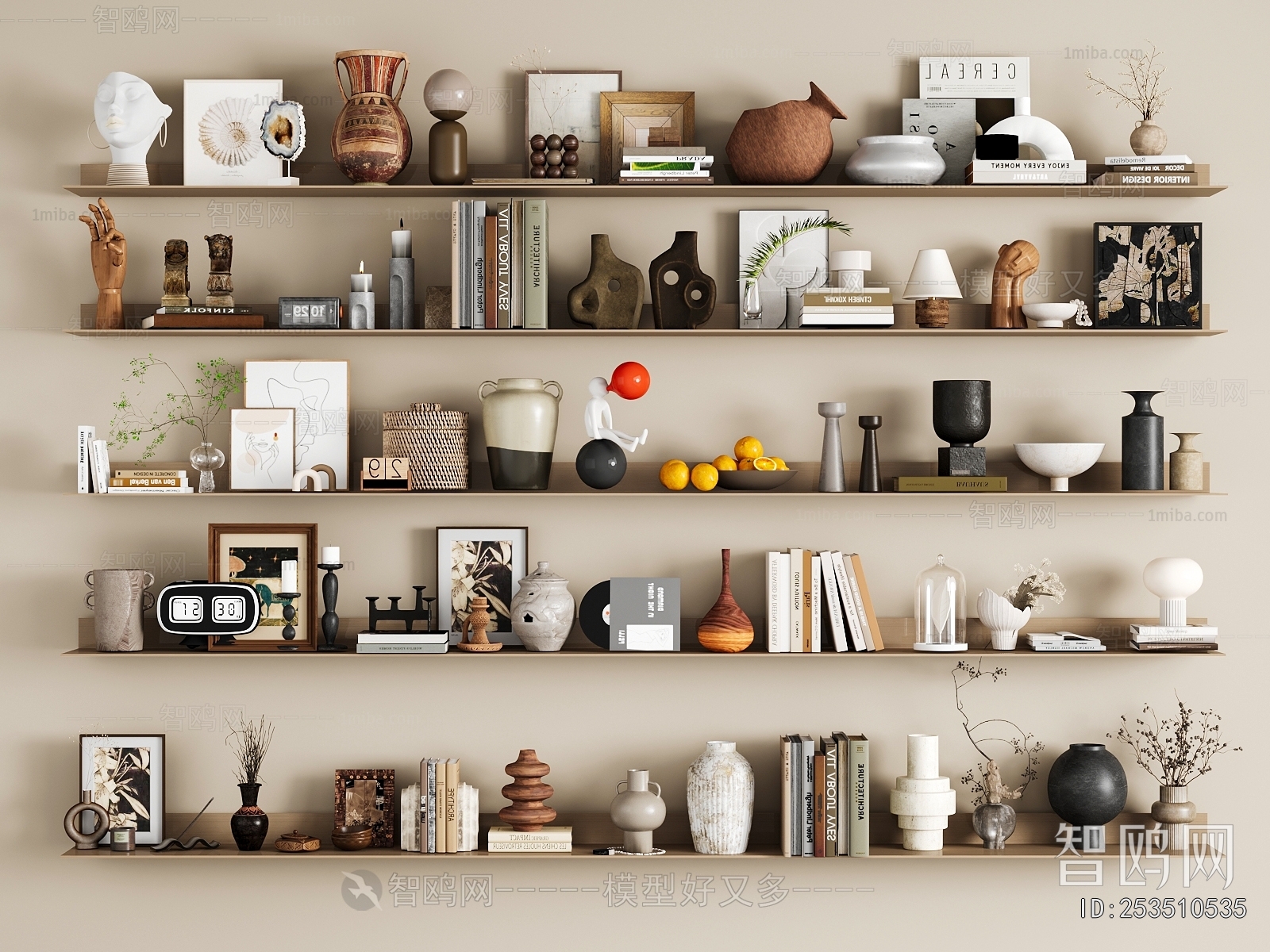 Wabi-sabi Style Decorative Set