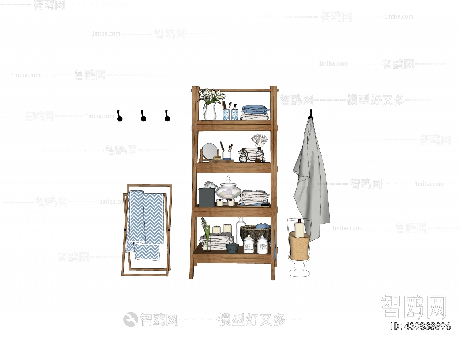 Modern Bathroom Rack