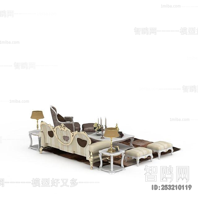 European Style Sofa Combination