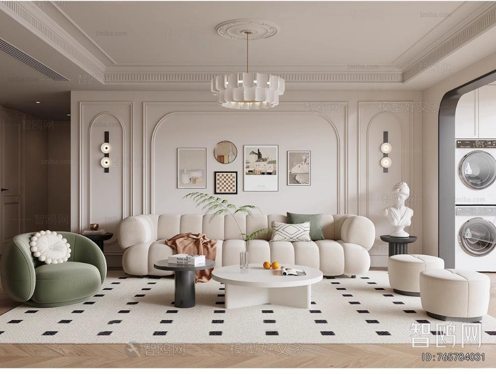 French Style A Living Room