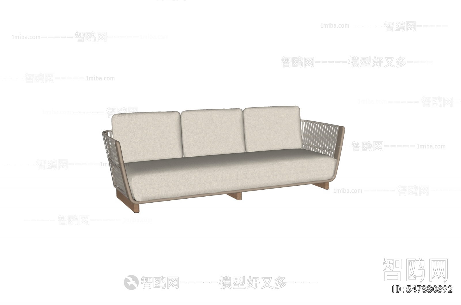 Modern Outdoor Sofa