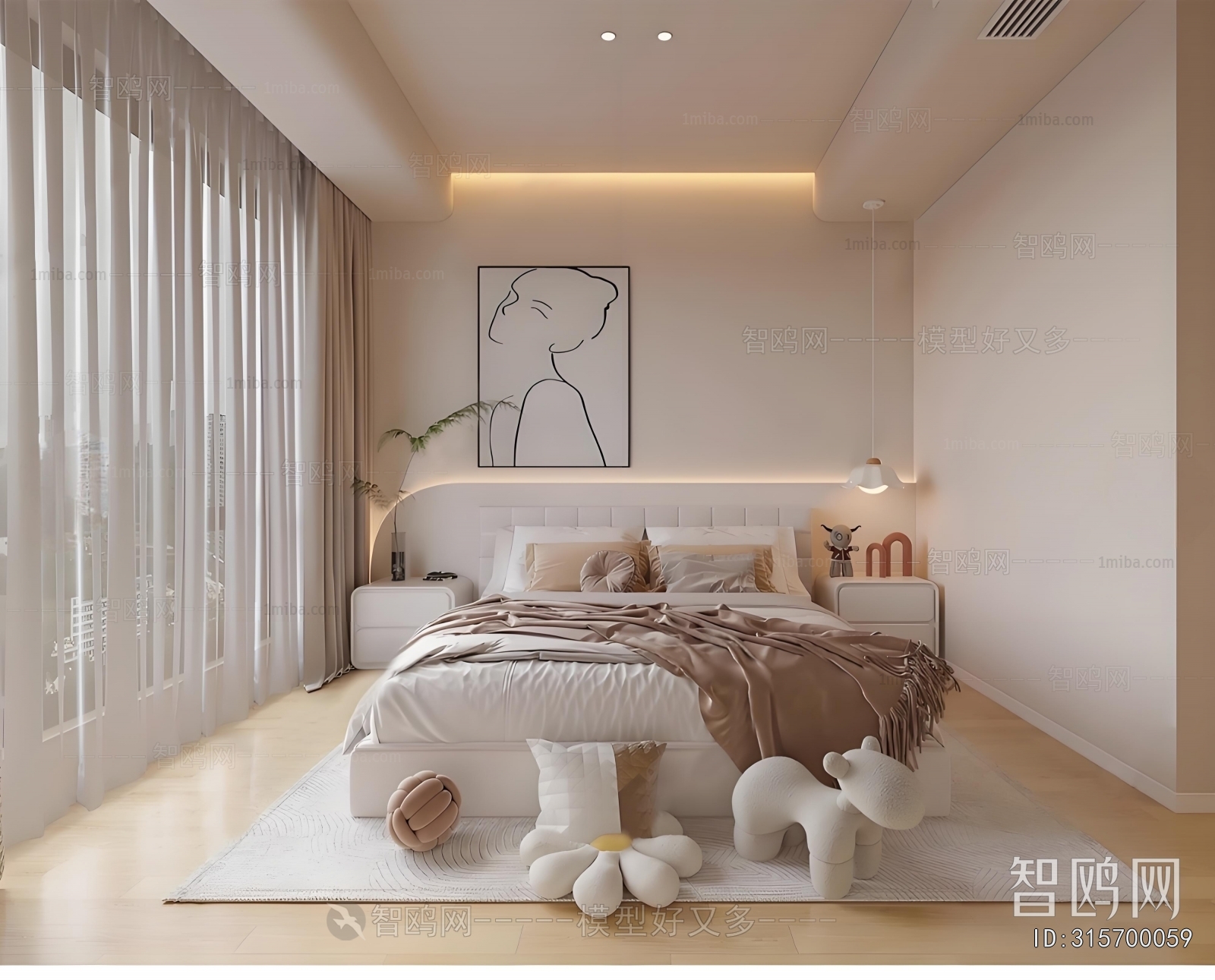 Modern Girl's Room Daughter's Room