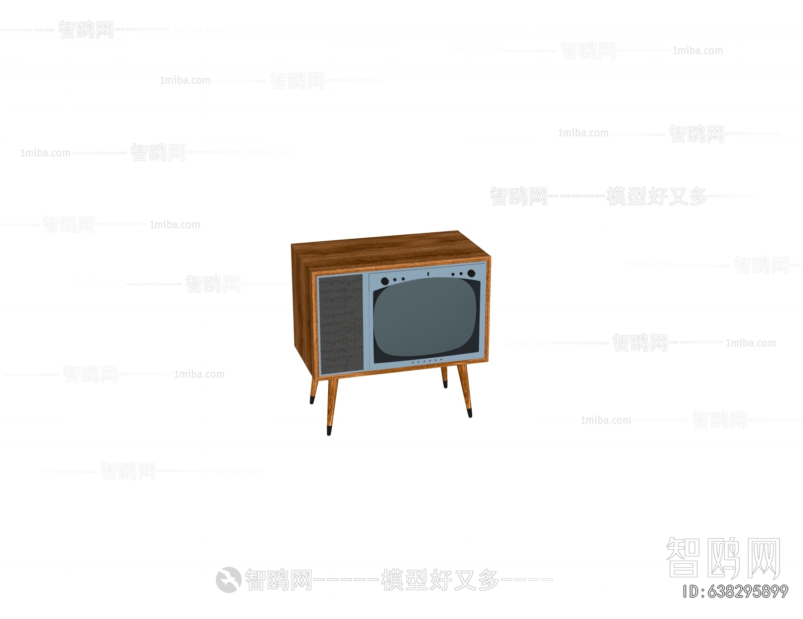 Retro Style TV Set