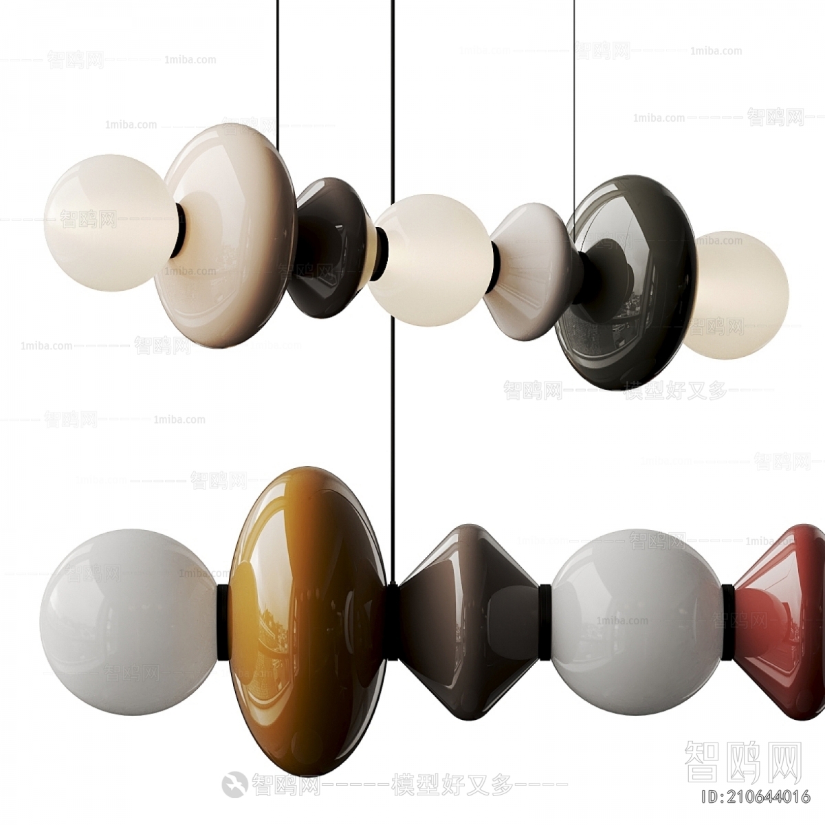 Modern Long Chandelier