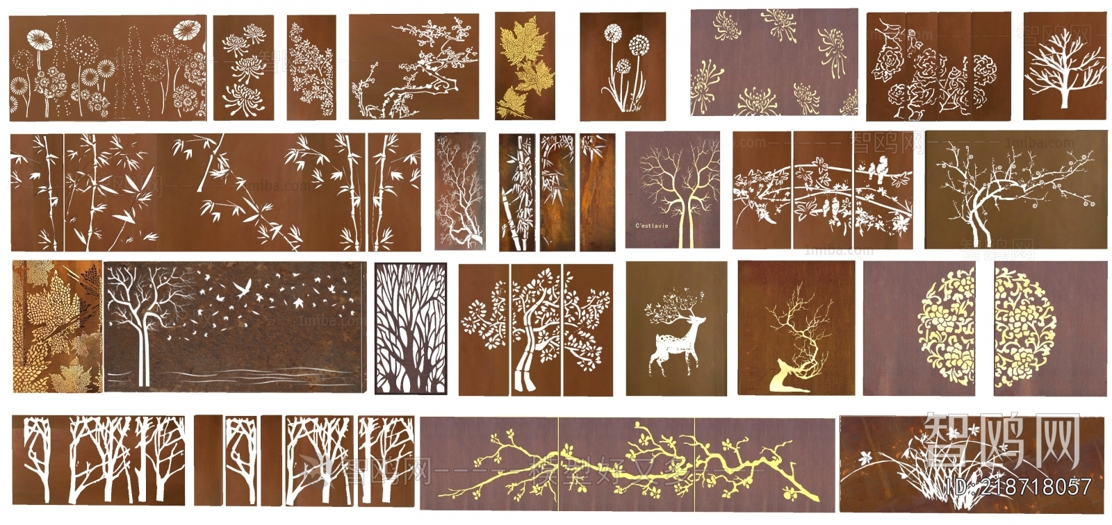 Modern Landscape Wall