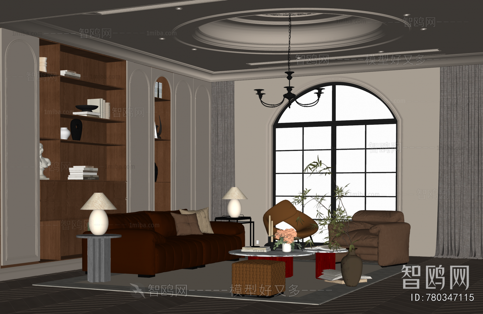 French Style A Living Room