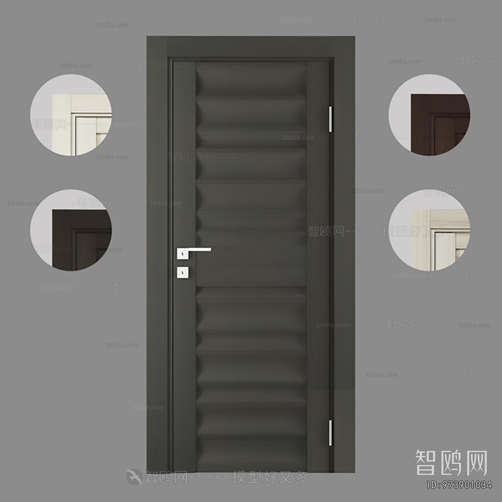 Modern Single Door