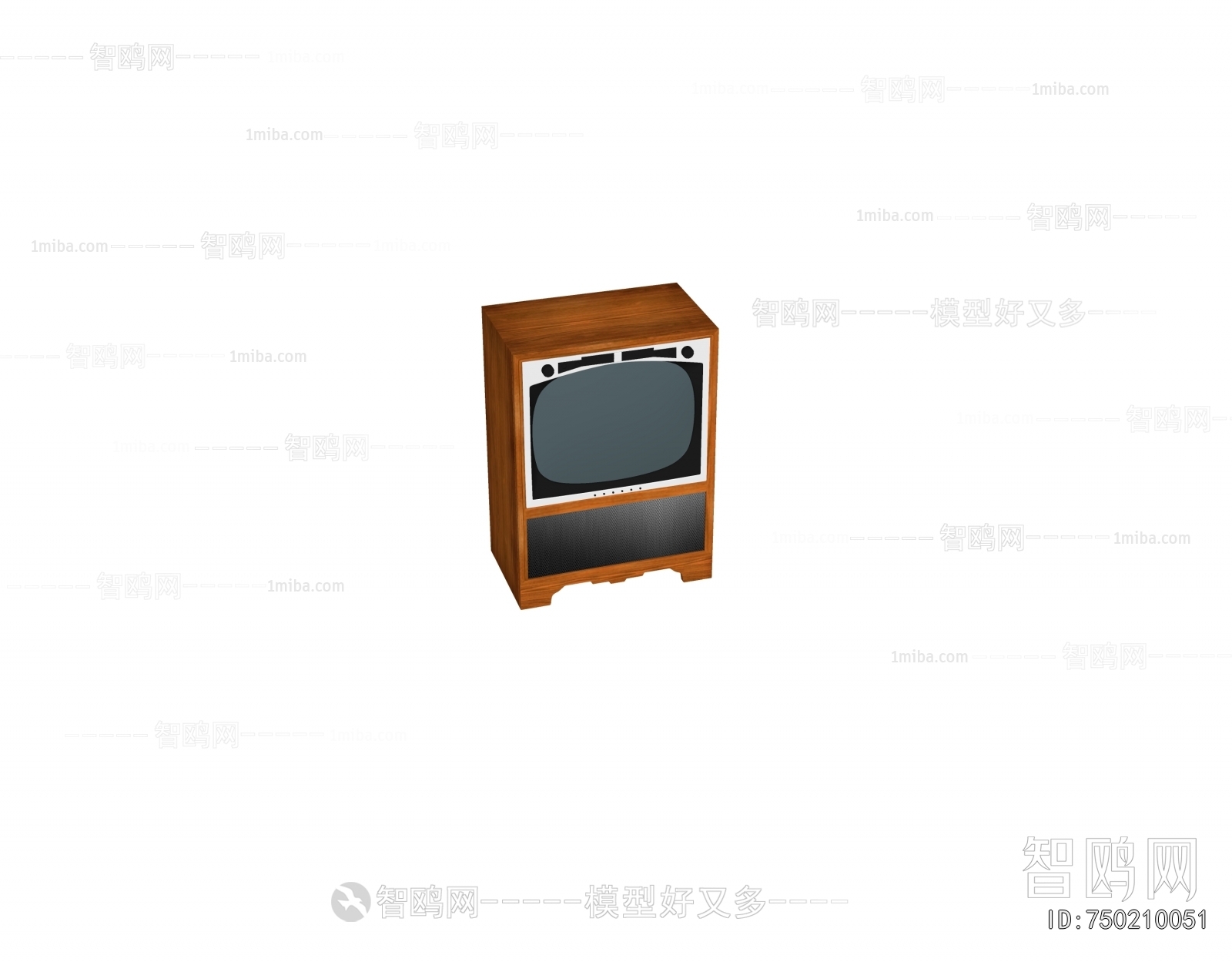 Retro Style TV Set