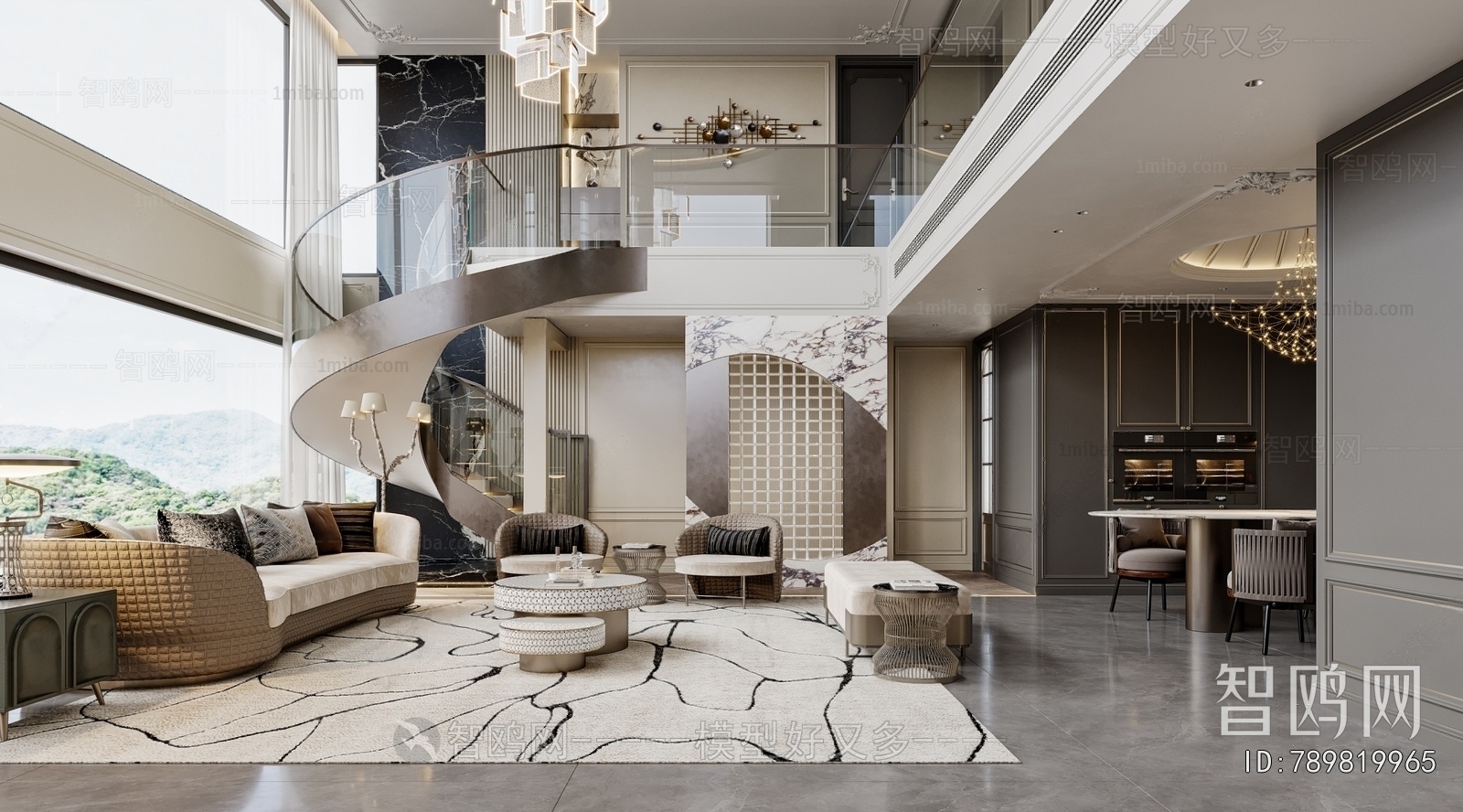 French Style A Living Room