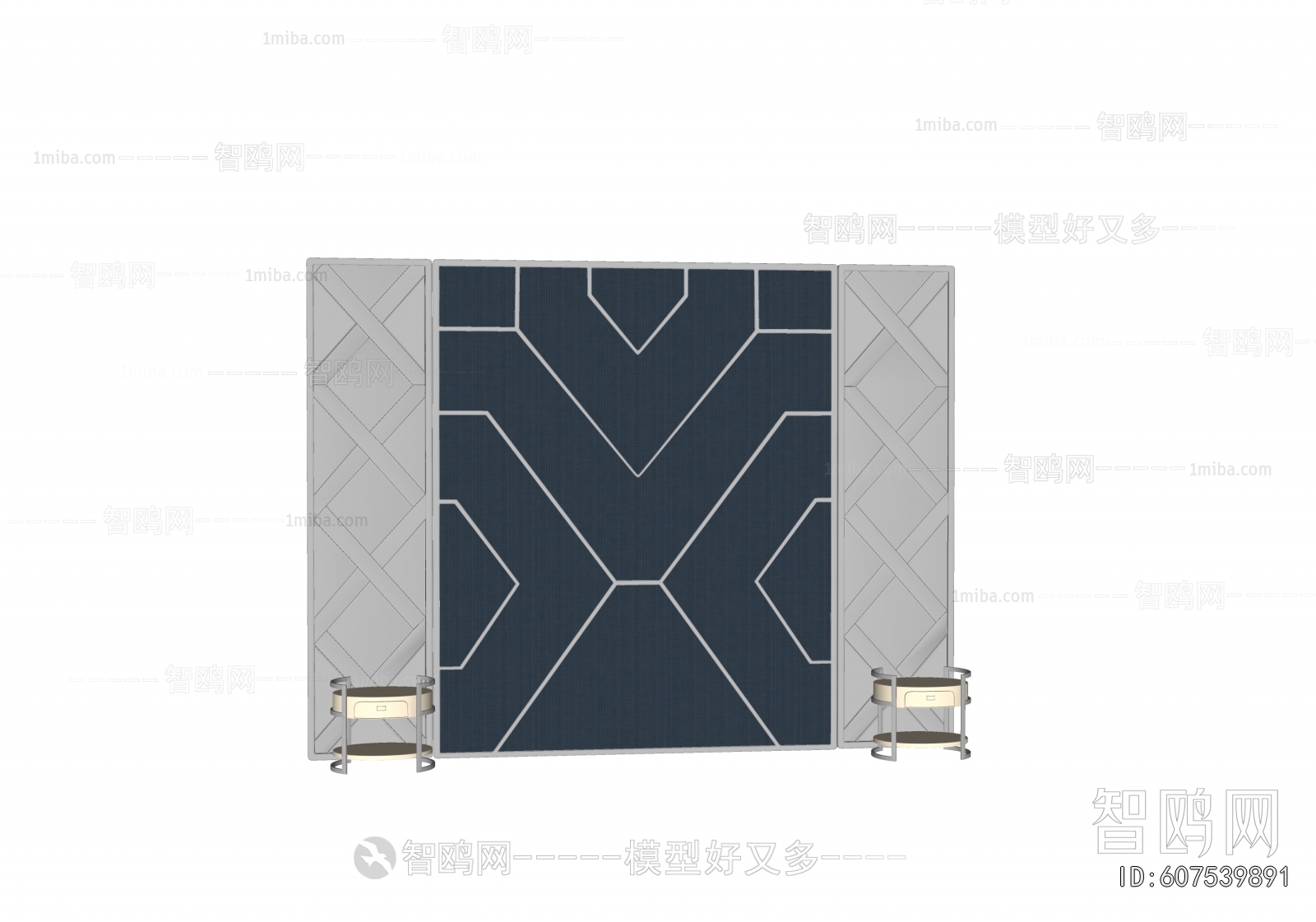 Simple European Style Bedhead Back Rest