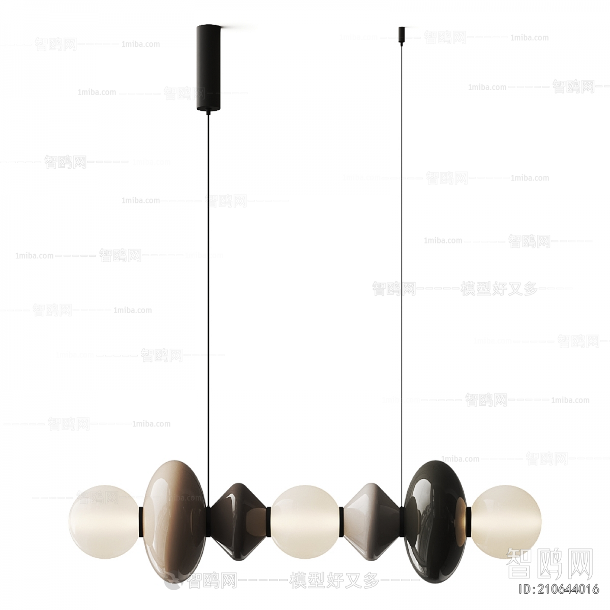 Modern Long Chandelier