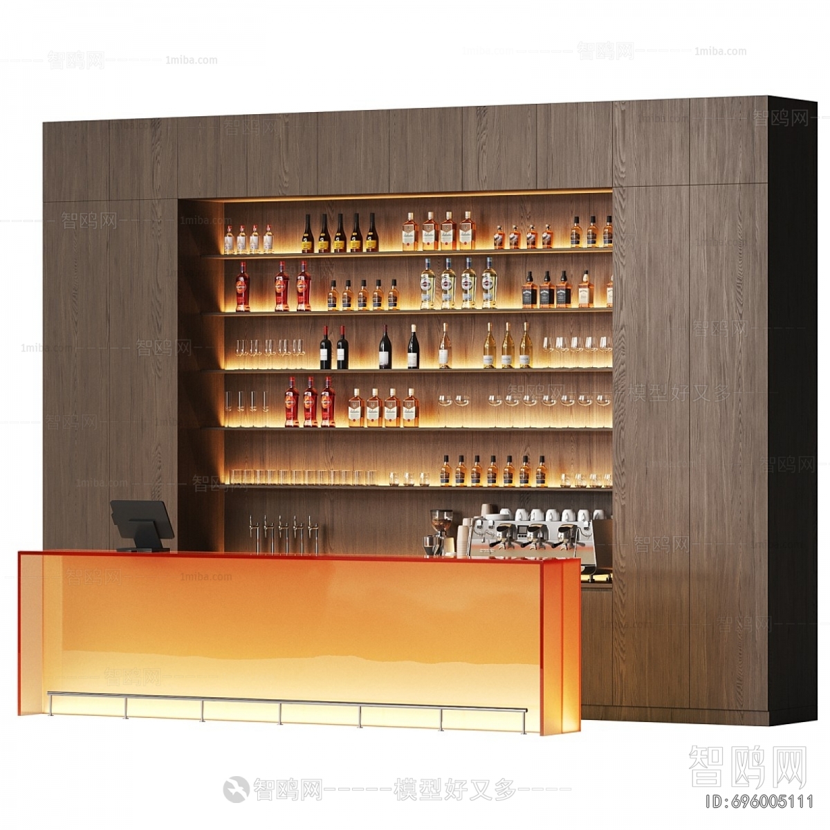 Modern Counter Bar