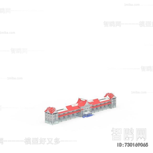 European Style Appearance Of Commercial Building