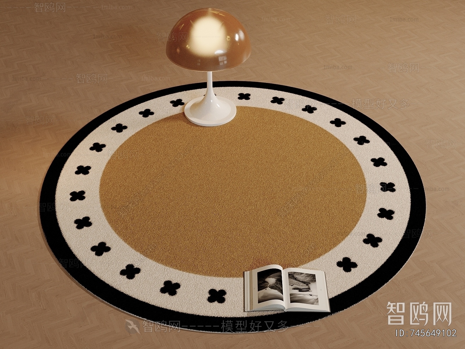 Modern Circular Carpet