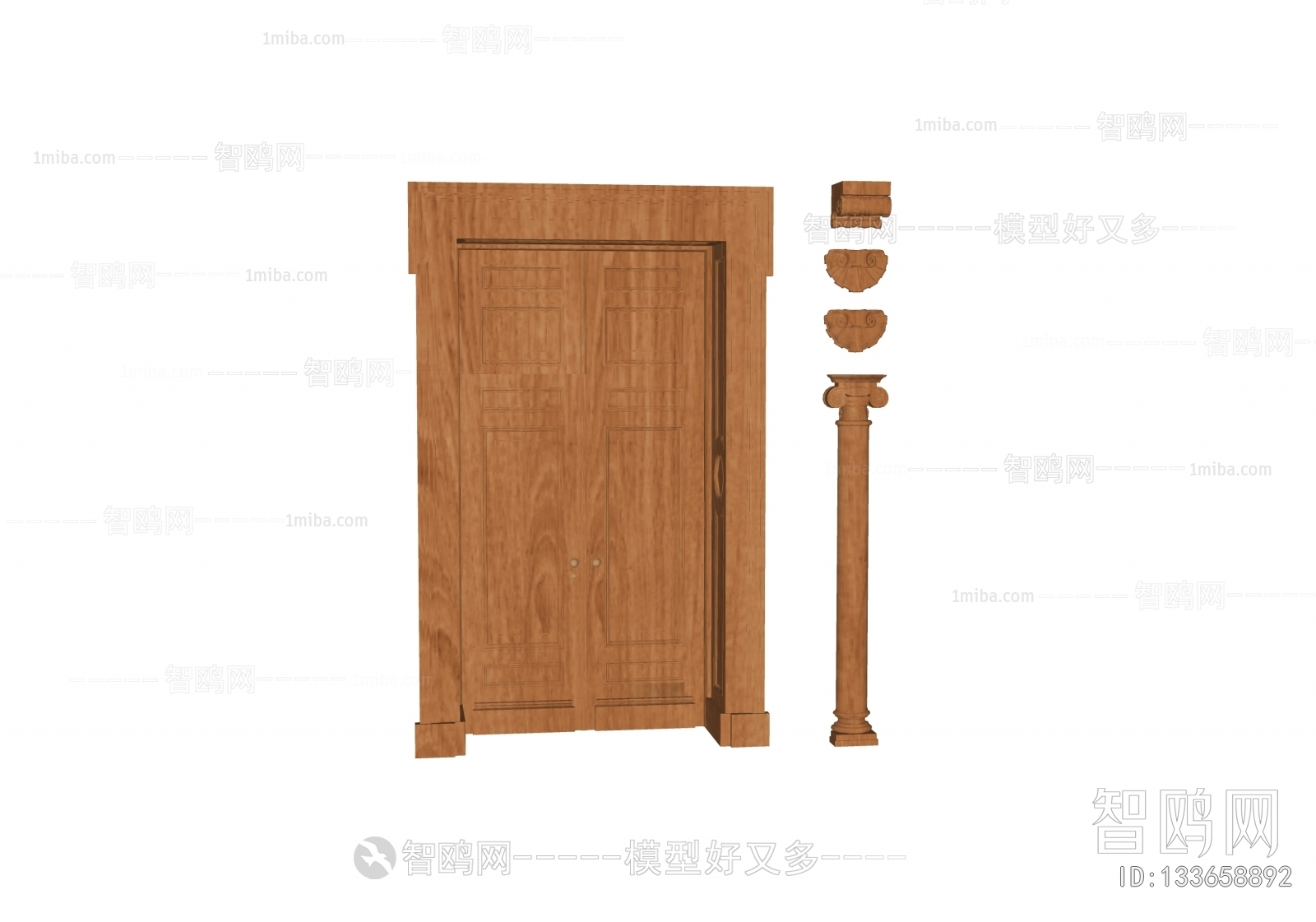 European Style Double Door