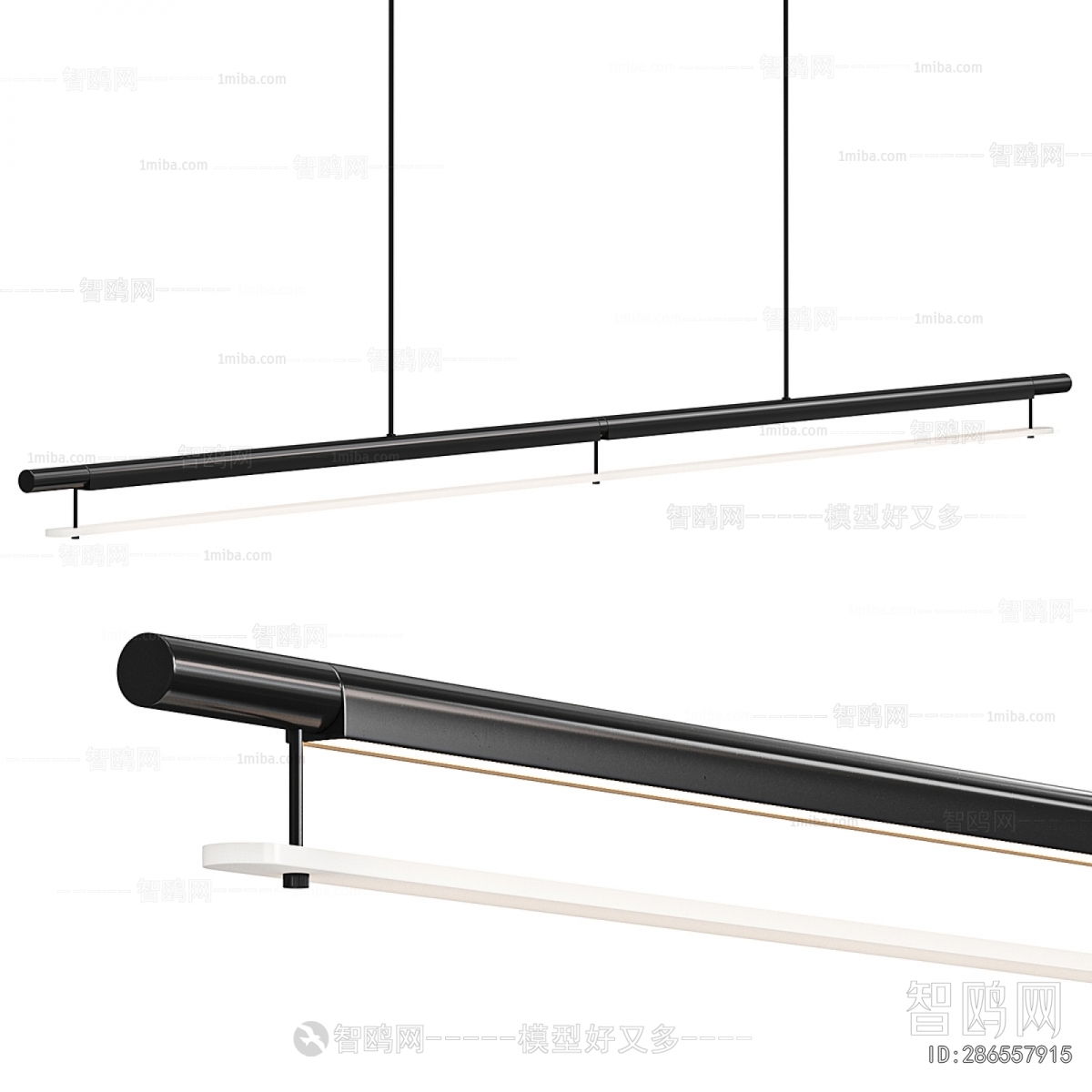 Modern Long Chandelier