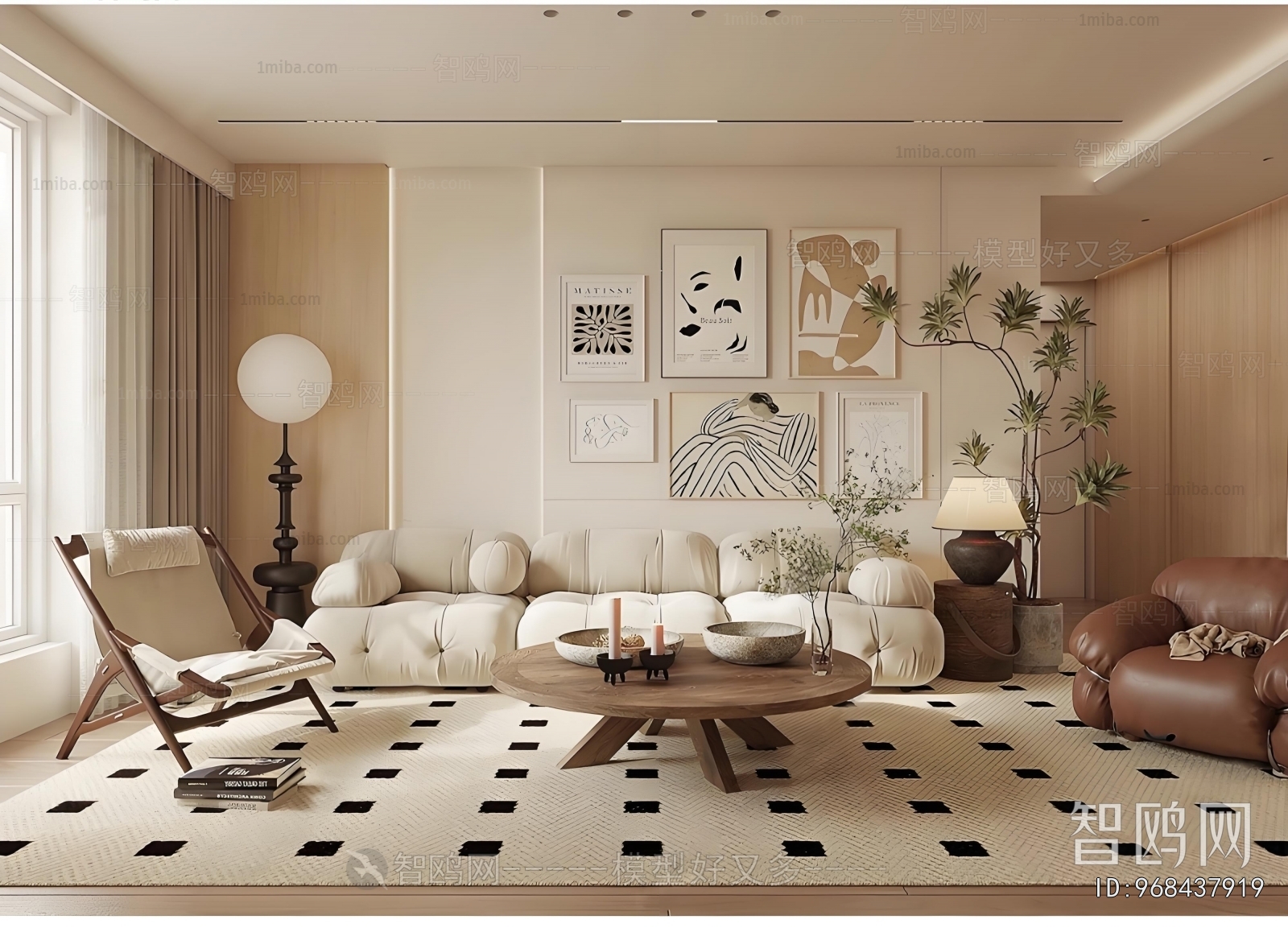 Nordic Style A Living Room