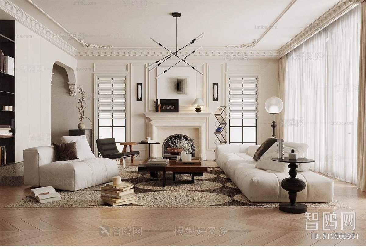 French Style A Living Room