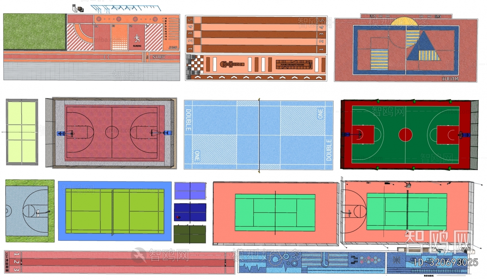 Modern Outdoor Sports Stadium
